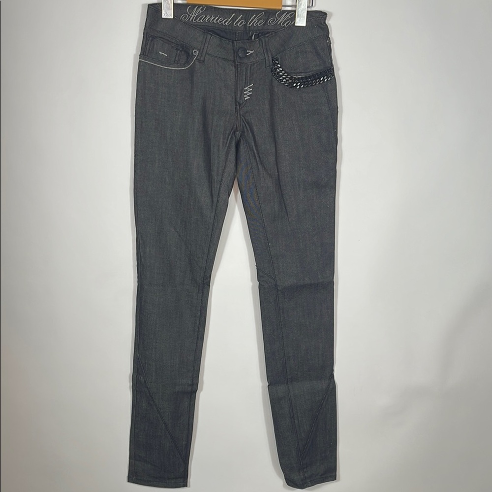 Married to the Mob Men's Gray Jeans